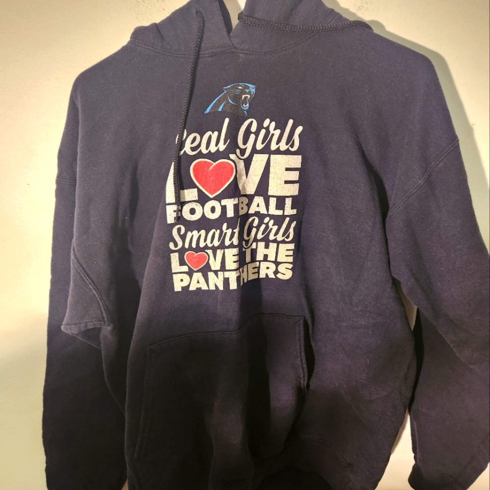 Teespring Carolina Panthers womens hoodie size Large